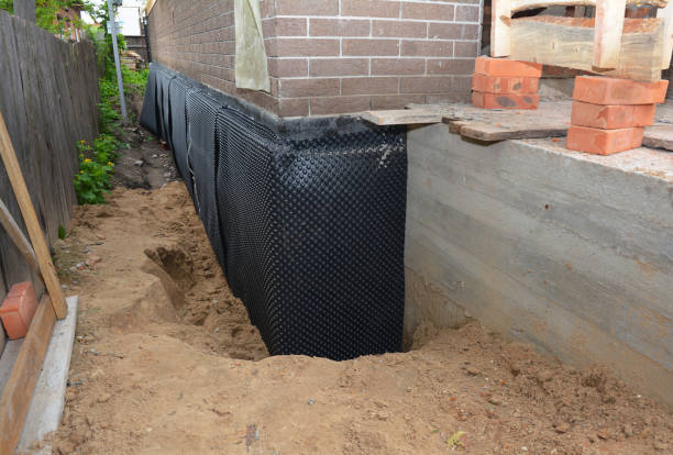 SJ Waterproofing Pros technician performing targeted Foundation Crack Repair assessment in Hunt, NY
